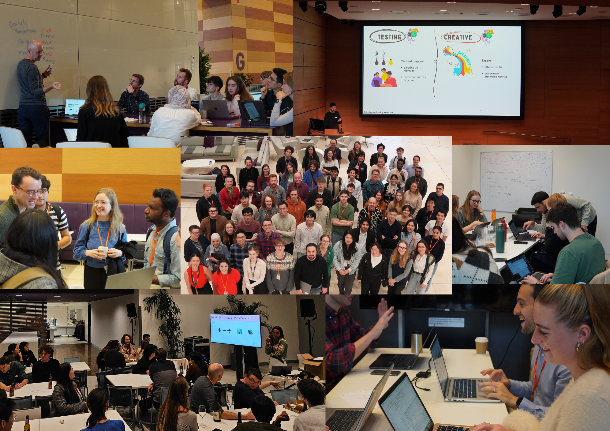 collage of past events